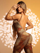 Amy Glam Snake Jumpsuit