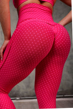 Adjustable Pink Polka Dots Leggings