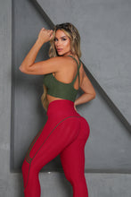 Moda Bow Wallpaper Set (Red & Green)