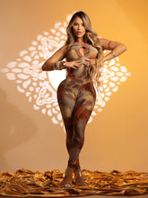 Amy Glam Snake Jumpsuit