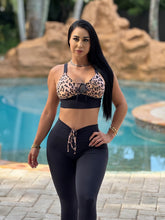 Semi Black Leopard Set