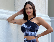 Black Cross Crush Top