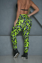 Open Top Moda Camo Set ( Neon Green)