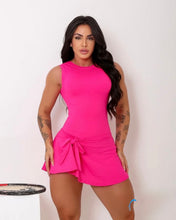 Side Bow Sports Dress (Pink)