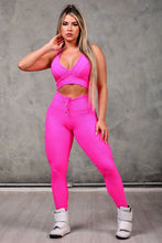 Pink Adjustable Crush Leggings
