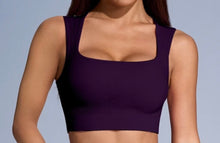 Dark Purple Motion Ribbed Shorts Set