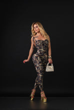 Exotic Feather Leopard Jumpsuit