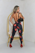 Open Back Black Garden Jumpsuit