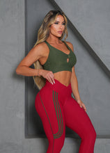 Moda Bow Wallpaper Set (Red & Green)