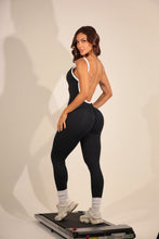 Sexy Back Black Jumpsuit White Border