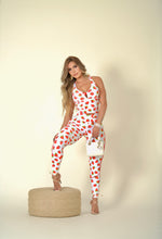 Cropped White Strawberry Set