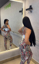 Wild Essence Snake Set (White Cropped Top)