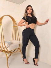 Silky Top Black Ashanti Jumpsuit