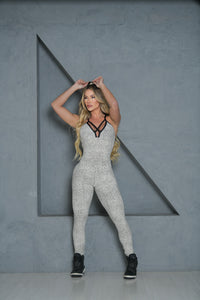 Fabulous White Mini Leopard Jumpsuit
