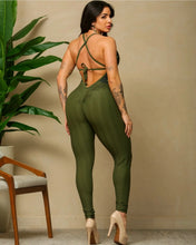 Semi Camo Wallpaper Jumpsuit ( Militar Green )