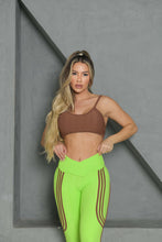 Green Sisi Moda Wallpaper Set (Brown Top)