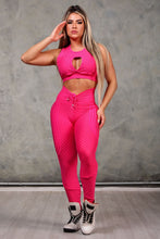 Adjustable Pink Polka Dots Leggings