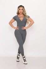 Queen Grey Crush Jumpsuit