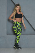 Open Top Moda Camo Set ( Neon Green)