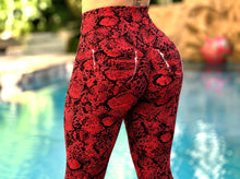 Smooth Red Snake & Pockets Set