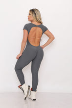 Queen Grey Crush Jumpsuit