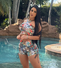 Garden Bow Shorts Set