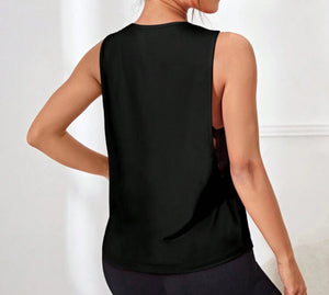 Gym Is My New Boyfriend Tank Top (Black)