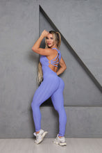 Lilac Bow Ring Wallpaper Jumpsuit