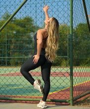 Glam Extra Lazed Bubble Textured Jumpsuit (Black)