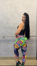Cartoon Set (Black Cropped Top)
