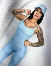 Sexy Back Light Jean Jumpsuit