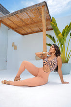 Lazed Ashanti Leopard Jumpsuit (Beige)