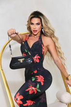 Open Back Black Garden Jumpsuit