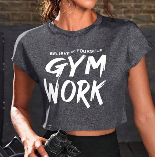 Gym Work Top (Dark Grey)