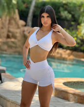 White Pockets Shorts