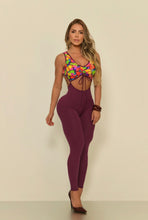 Ashanti Grape Hearts Jumpsuit