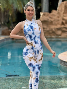 Blue Elite Hash Jumpsuit