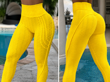 Classic Yellow Wallpaper Leggings