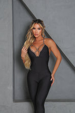 Great Fabulous Black Leopard Jumpsuit