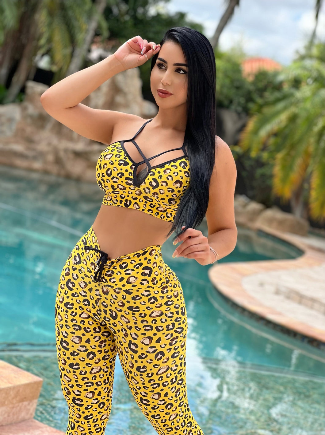 Epic Yellow Leopard Set