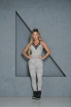 Fabulous White Mini Leopard Jumpsuit