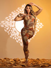 Amy Glam Snake Jumpsuit