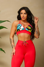 Adjustable Red Cartoon Mila Set