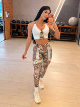 Wild Essence Snake Set (White Cropped Top)
