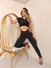 Silky Top Black Ashanti Jumpsuit