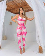 Pink Hash Lazed Jumpsuit