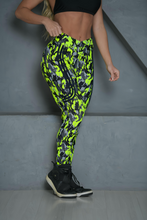 Open Top Moda Camo Set ( Neon Green)