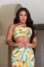 Golden Tropic One Shoulder Set