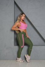 Green & Pink Moda Wallpaper Set (Bow)