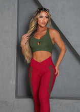 Moda Bow Wallpaper Set (Red & Green)